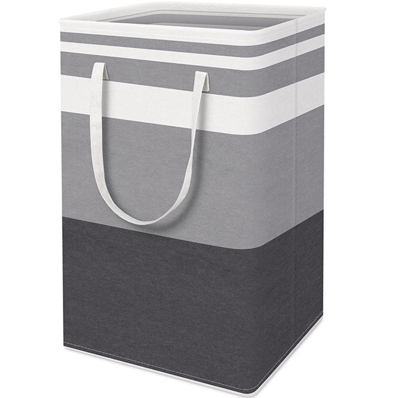 Simple Solid Color Fabric Laundry Hamper|Home Storage & Organization