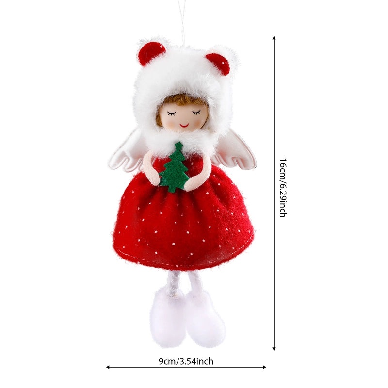 Cute Christmas Tree Hanging Ornaments for Home Indoor Decoration Festive Cartoon Style|Holiday Decorations