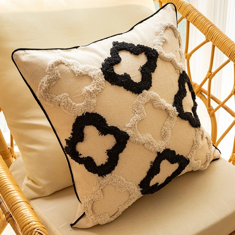 Stylish Geometric Cotton Floral Cushion Covers|Home Decor & Pillows