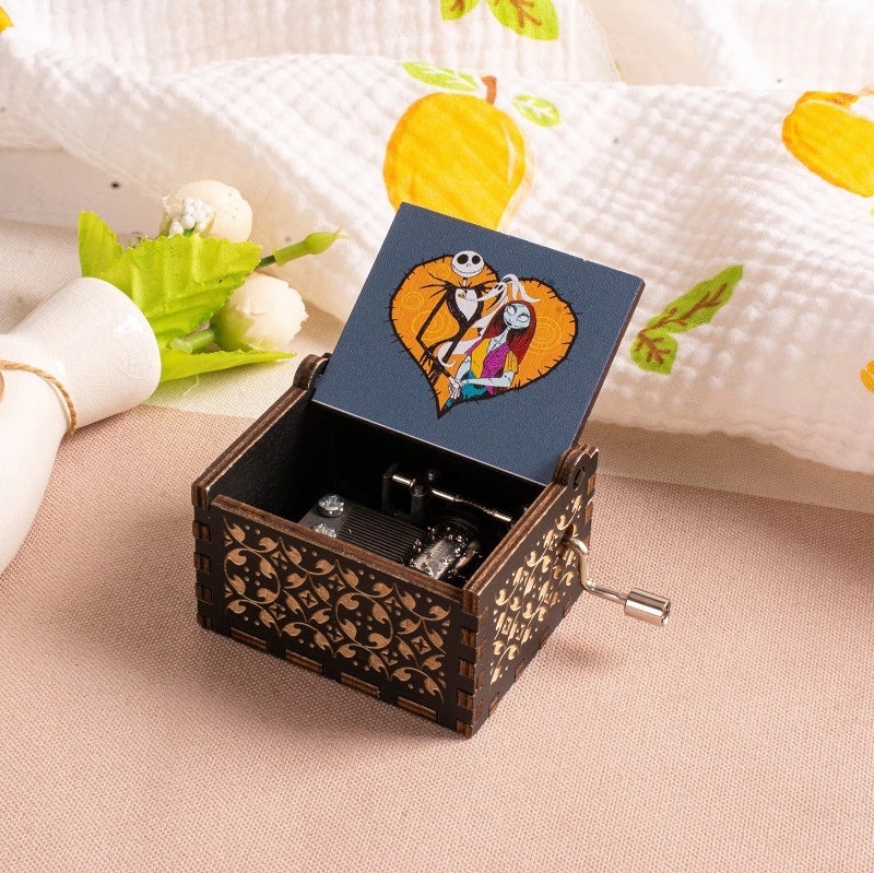 Vintage Halloween Pumpkin and Letter Cat Wooden Decoration|Home Decor