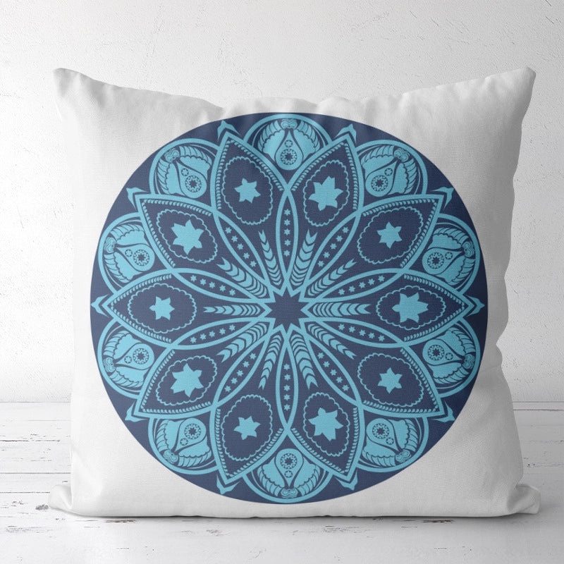 Vintage Printed Polyester Pillow Covers for Couch & Sofa | Home Decor Pillows