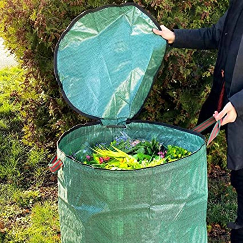 Garden Leaf Collection Bag with Lid 300L | Garden Tools & Outdoor Storage