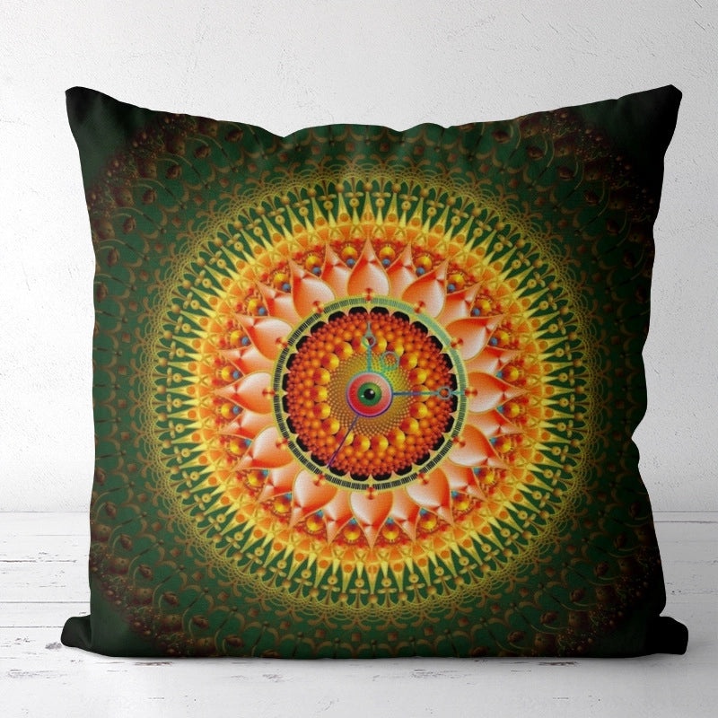 Vintage Printed Polyester Pillow Covers for Couch & Sofa | Home Decor Pillows