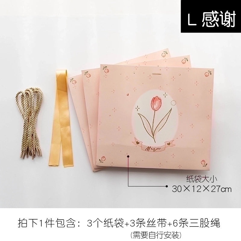 Charming Floral Paper Gift Bags for Festival Presents|Gift Bags & Wraps