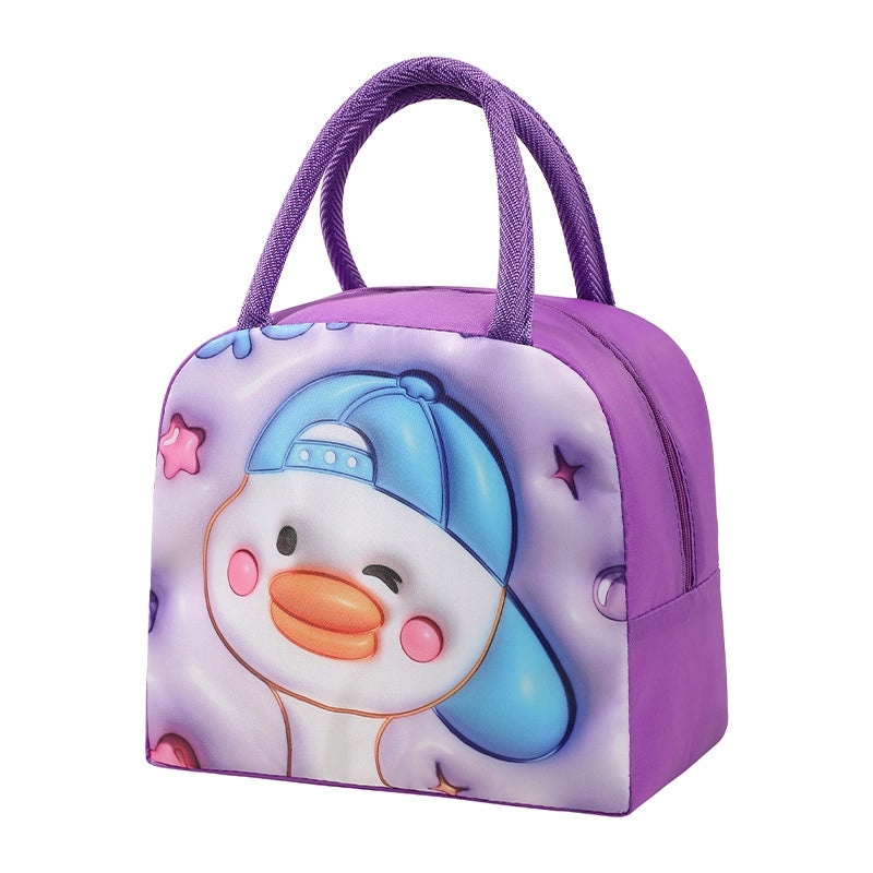 Cute Cartoon Insulated Lunch Bag for Kids | Kids Lunch Bags & Boxes