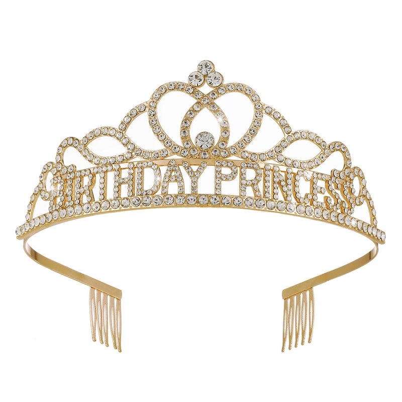 Birthday Princess Crown Jewelry Alloy Birthday Accessories|Jewelry & Accessories