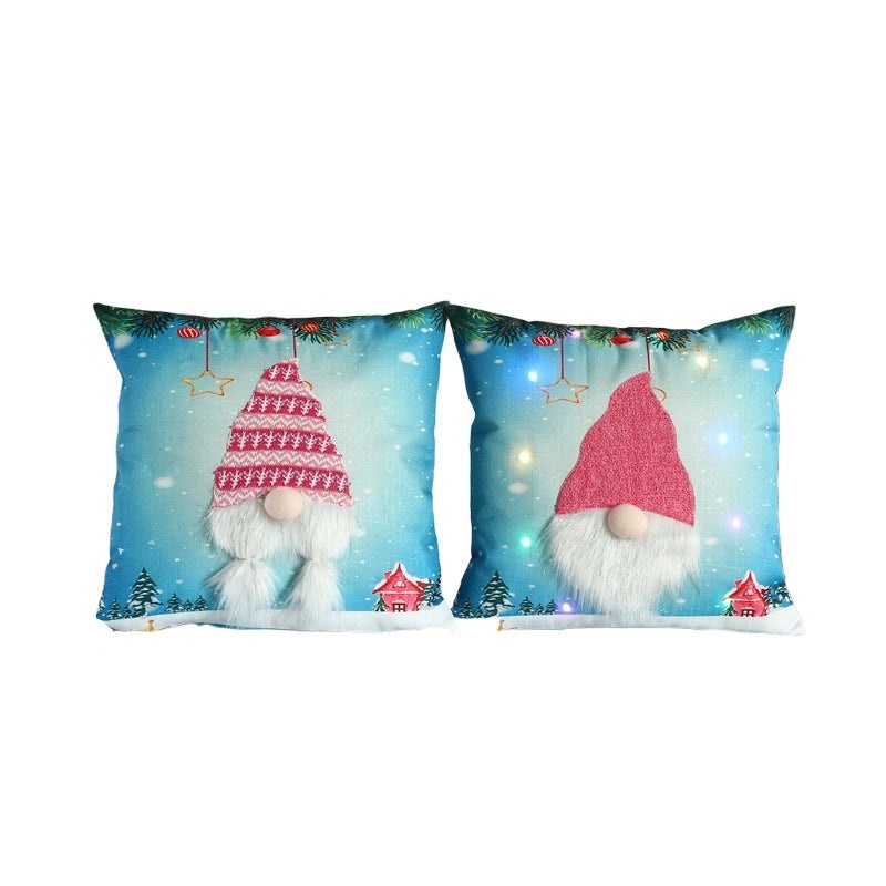 Christmas Holiday Geometric Decorative Pillow Cover|Home Decor Accessories
