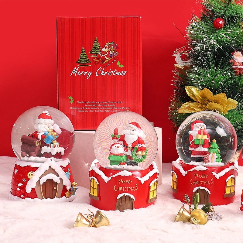 Christmas Tree Santa Claus Snowman Resin Ornaments for Holiday Decoration|Christmas Ornaments & Decorations