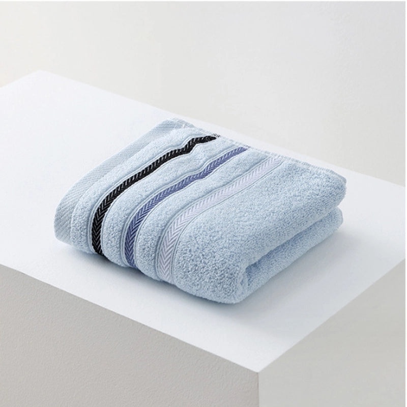 Pure Cotton Thick Absorbent Large Face Towel for Adults | Home & Bath Towels