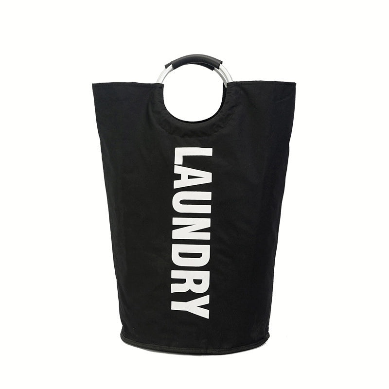 Solid Color Oxford Fabric Laundry Hamper|Home & Living Storage