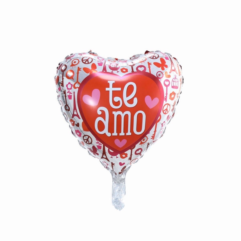 Romantic Heart-Shaped Aluminum Foil Balloons for Valentine’s Day Wedding Party Decorations|Party Supplies Balloons