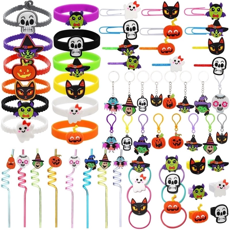 Kids Halloween Cartoon PVC Epoxy Hair Clips|Kids Hair Accessories