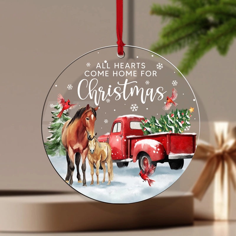 Christmas Acrylic Earrings Korean Pastoral Style | Jewelry & Accessories