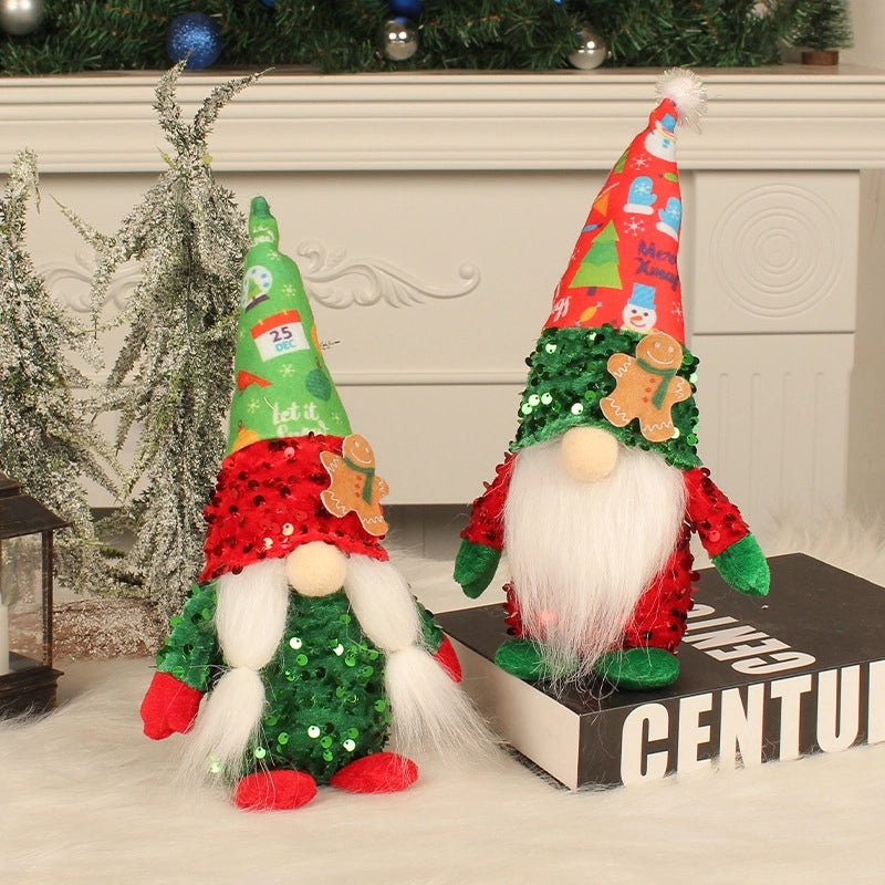 Festive Rudolph Doll Table Decor for Christmas Party Casual Home Decoration|Holiday Decorations