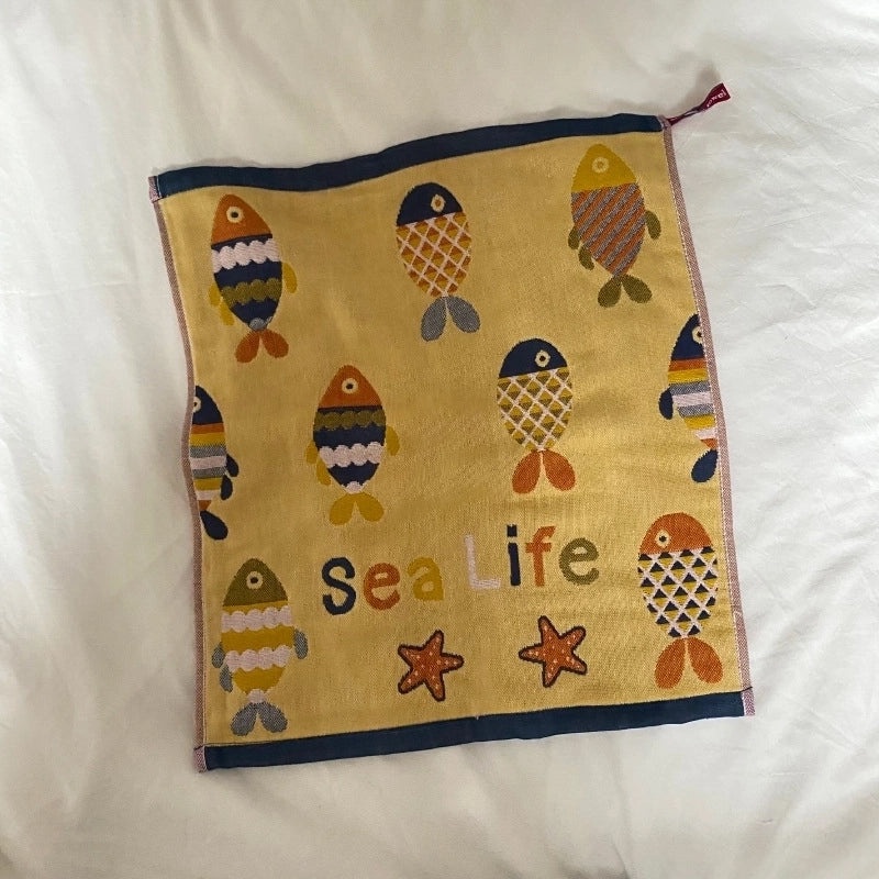 Adorable Animal Print Cotton Towels for Kids|Home & Kitchen Bath Towels