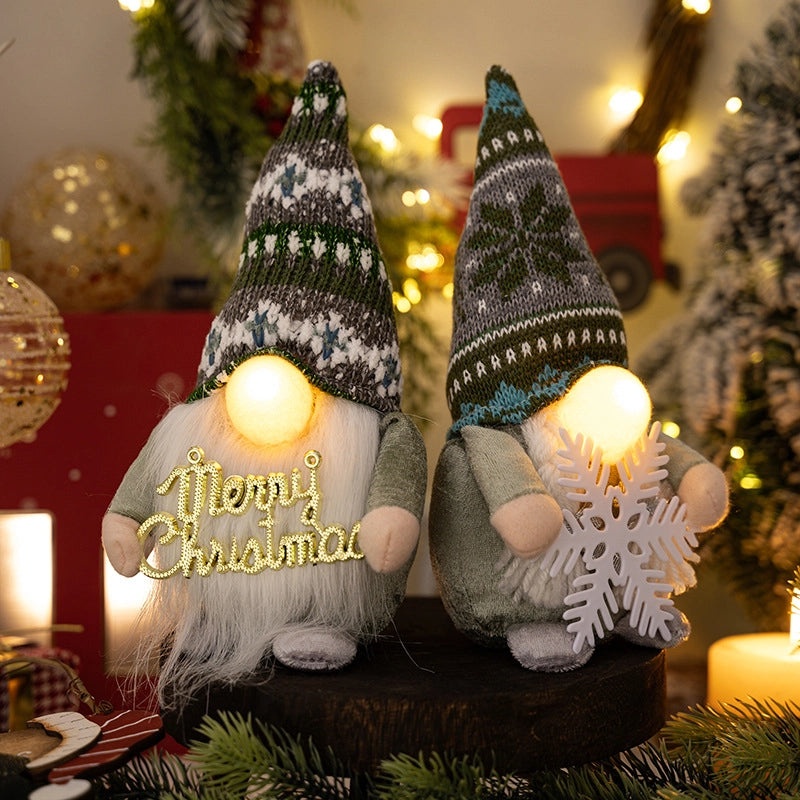Cute Christmas Snowflake Ornaments Cartoon Style Polyester Family Festival Decorations|Holiday Ornaments