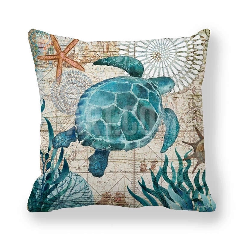 Vintage Animal Landscape Peach Skin Fiber Pillow Covers|Home Decor Pillows