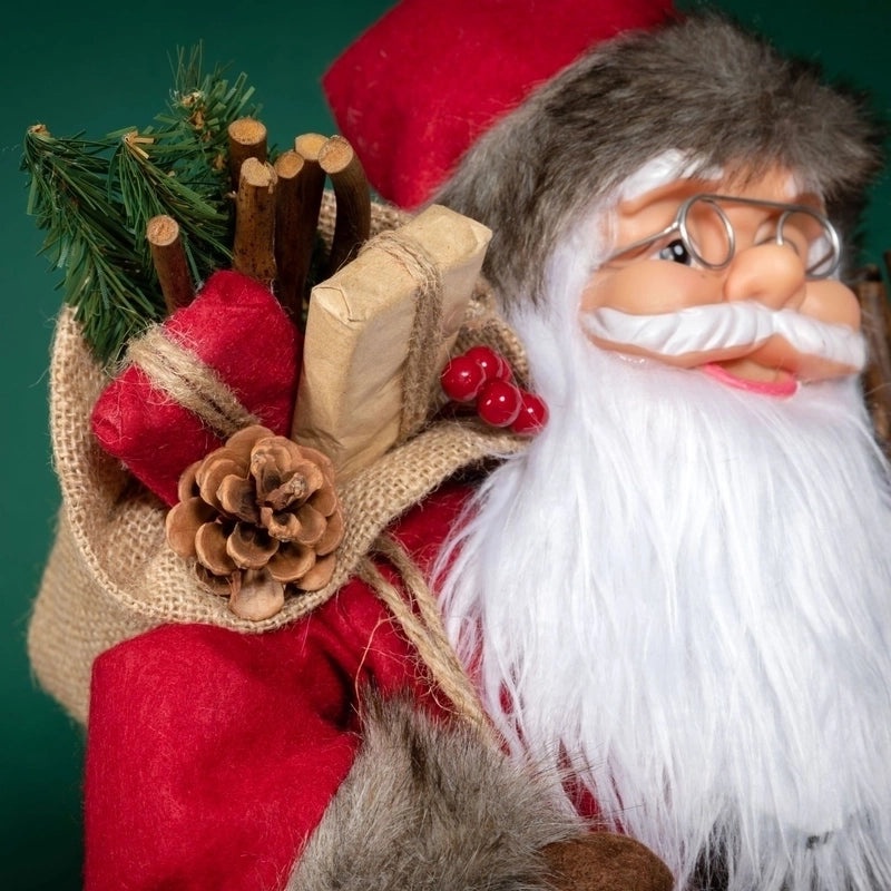 Festive Santa Claus PVC Christmas Party Decorations|Holiday Party Supplies