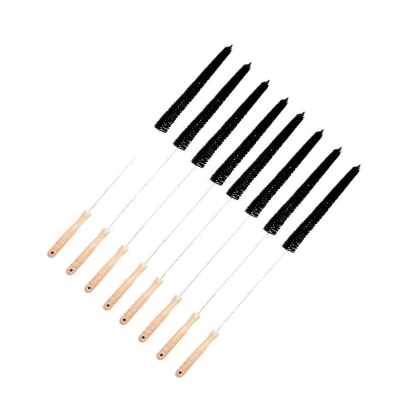 Wood Handle Nylon Bristle Cleaning Brush for Everyday Use|Home Cleaning Tools