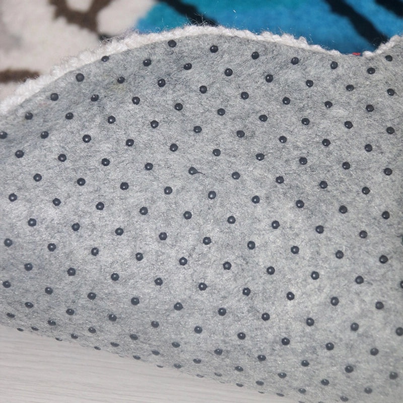 Blue Butterfly Embroidered Floor Mat Modern Minimalist Creative Home Door Rug|Home Decor & Floor Mats