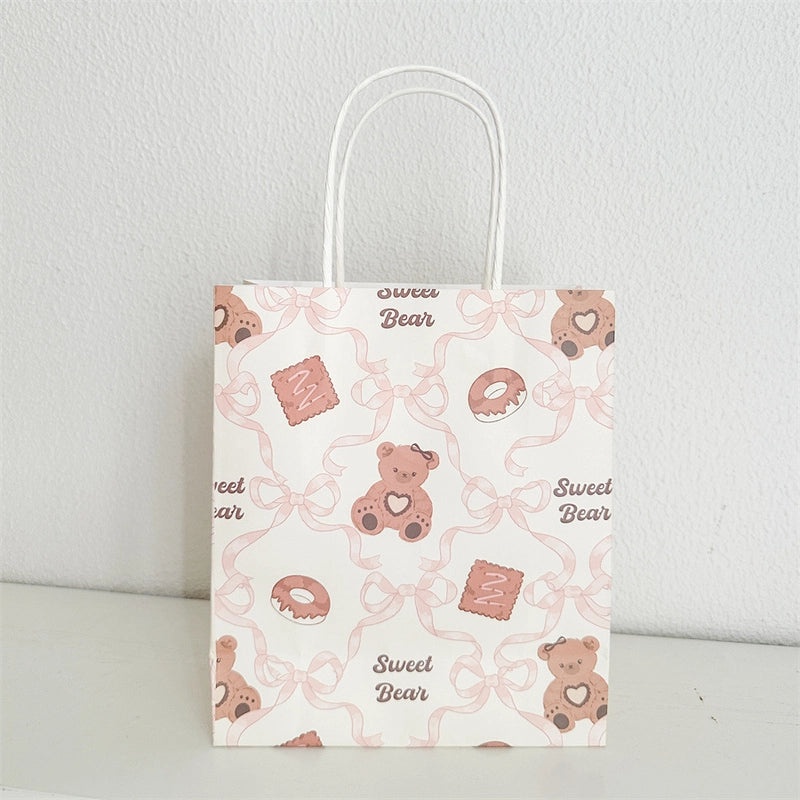 Adorable Cartoon-Themed Paper Gift Bags for Parties|Party Supplies