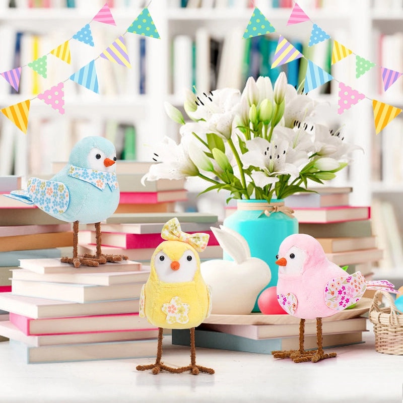 Easter Adorable Bird Fabric Decorations|Seasonal Holiday Ornaments