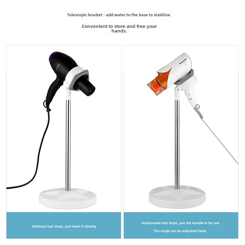 Hands-Free Vertical Hair Dryer Stand for Mobile Phone and Pets | Home & Living Accessories