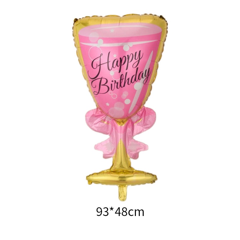 Birthday Letter Aluminum Foil Balloon for Party Decoration 1 Piece|Party Supplies
