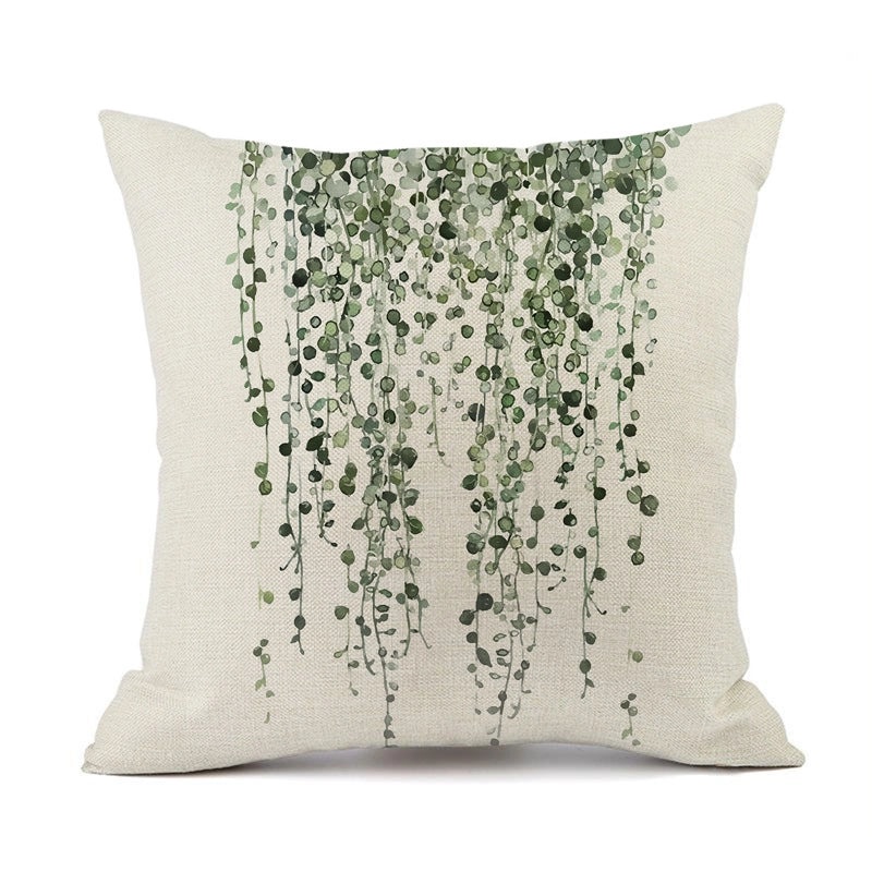 Trendy Botanical Print Pillow Covers | Home Decor Accessories