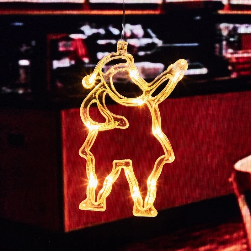 Christmas Star String Lights Minimalist Design Plastic Party Decor|Home Decor & Lighting