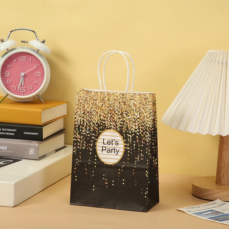 Striped Birthday Party Gift Bags | Party Supplies