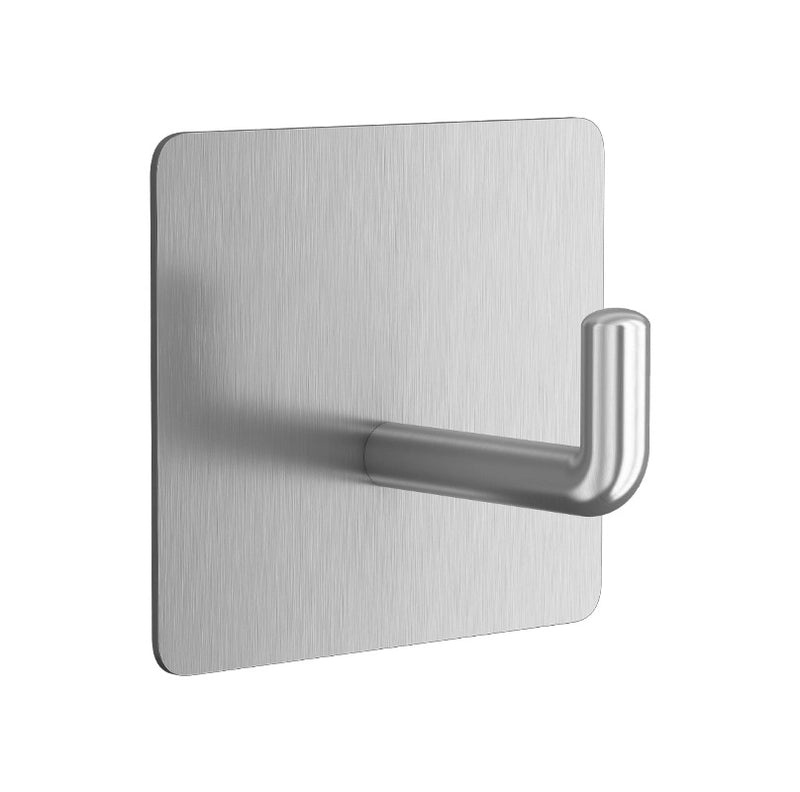 Punch-Free 304 Stainless Steel Adhesive Hook for Kitchen Bathroom Coat Towel Organizer|Home & Kitchen Storage Hooks