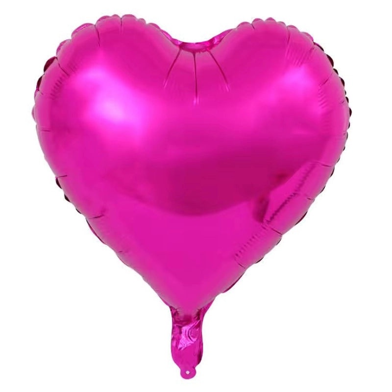 Minimalist Heart Shape Aluminum Foil Balloons for Party Festival Decoration|Party Decorations