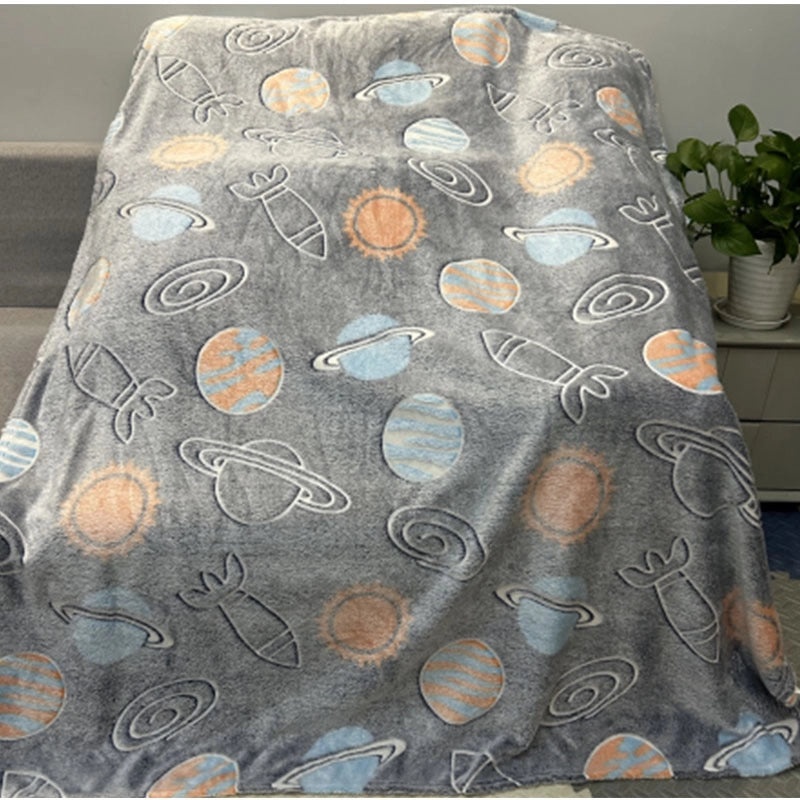 Cozy Solid Color Velvet Throw Blanket for Vacation Use|Home & Living Blankets and Throws