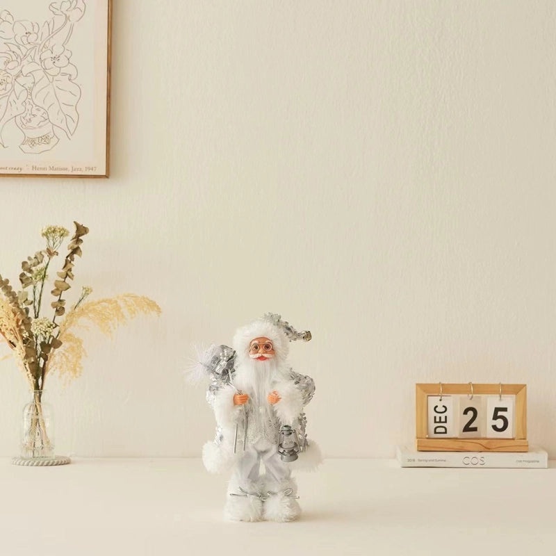 Festive Santa Claus PVC Christmas Party Decorations|Holiday Party Supplies