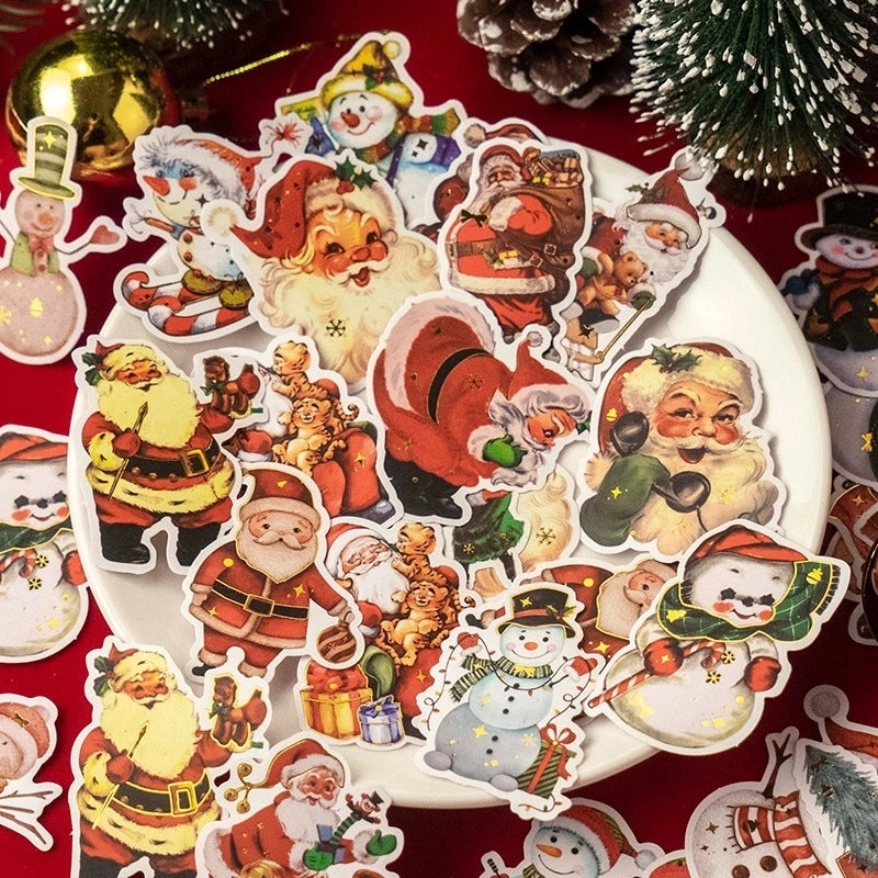 Christmas Cartoon Party Decorative Stickers Set 30PCS|Home & Living > Party Supplies > Decorations
