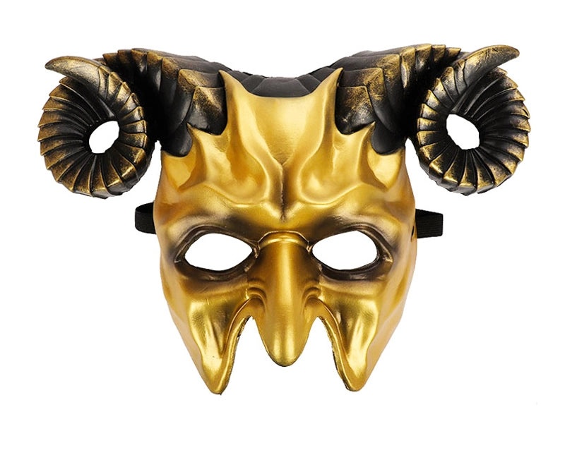 Halloween Cute Horns Party Mask for Holiday Costume|Costume Accessories