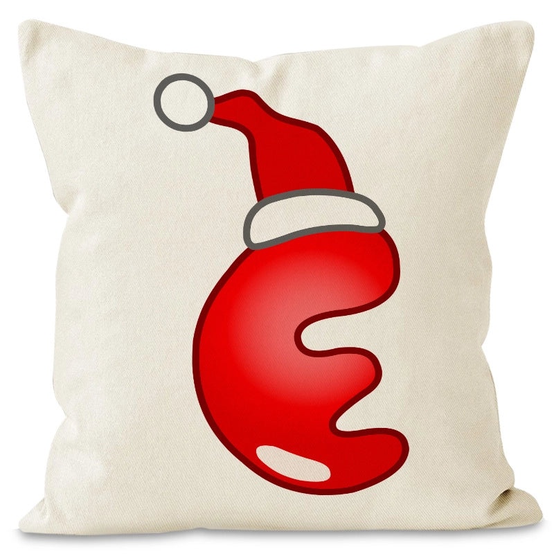 Nordic Christmas Pillow Covers Cute Modern Santa Hat Linen Polyester Sofa Cushion Cases|Home Decor Pillows