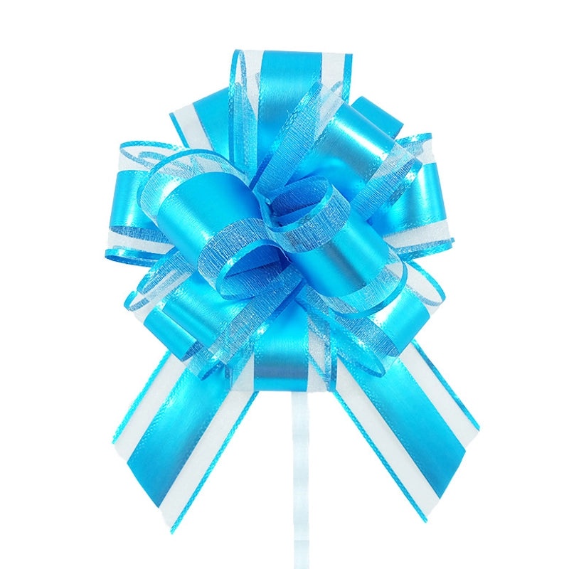 Large Matte Metal Color Ball Flower for Christmas Gift Packaging | Christmas Decorations