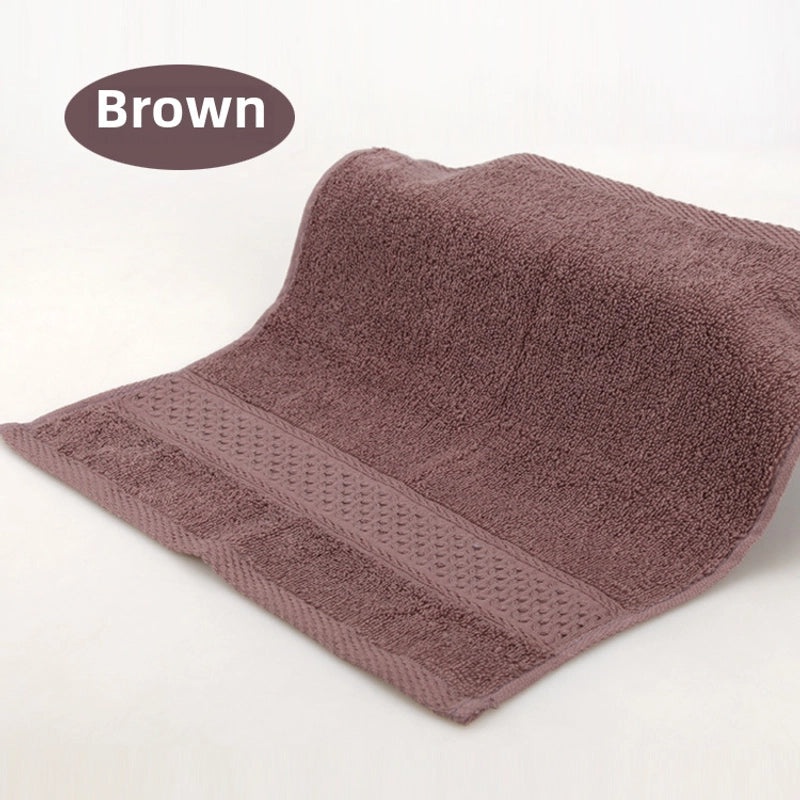 Soft Cotton Square Face Towel Highly Absorbent Household Use|Home Textiles & Towels