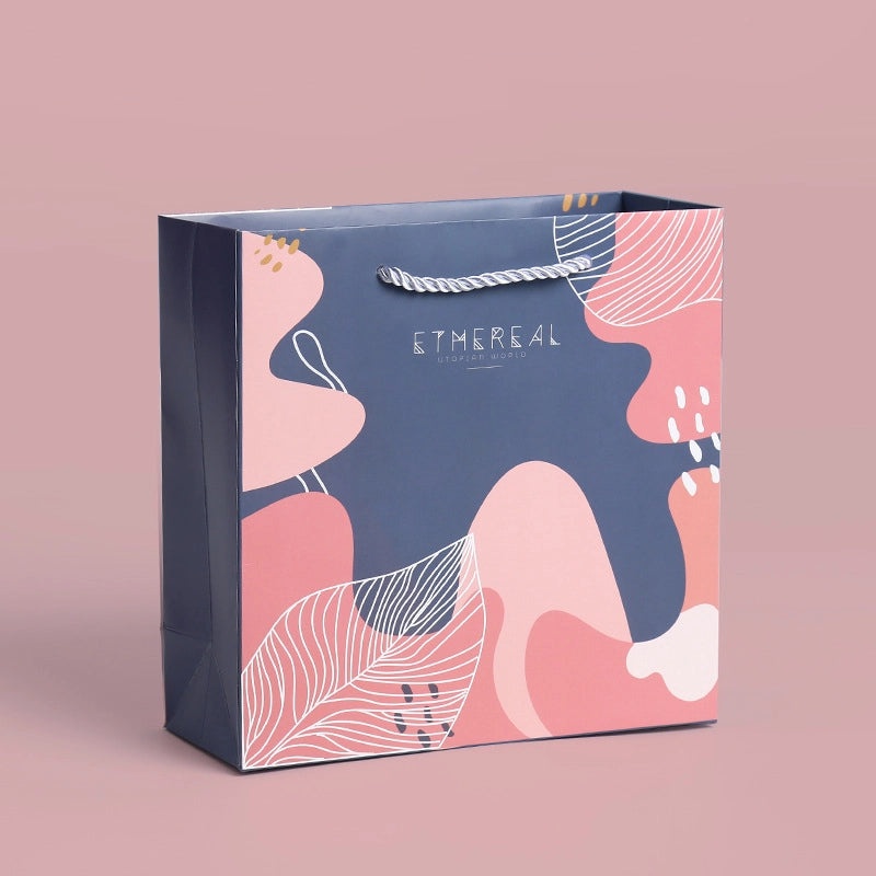 Creative Cartoon Gift Handbag Paper Bag Birthday Party Favor Bag Small Gift Tote | Gift Bags & Packaging