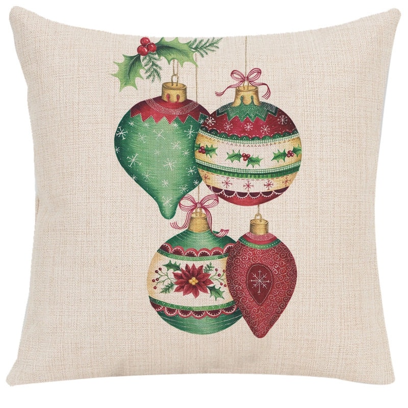 Adorable Santa Claus Letter Fiber Pillow Covers|Home Decor Pillows