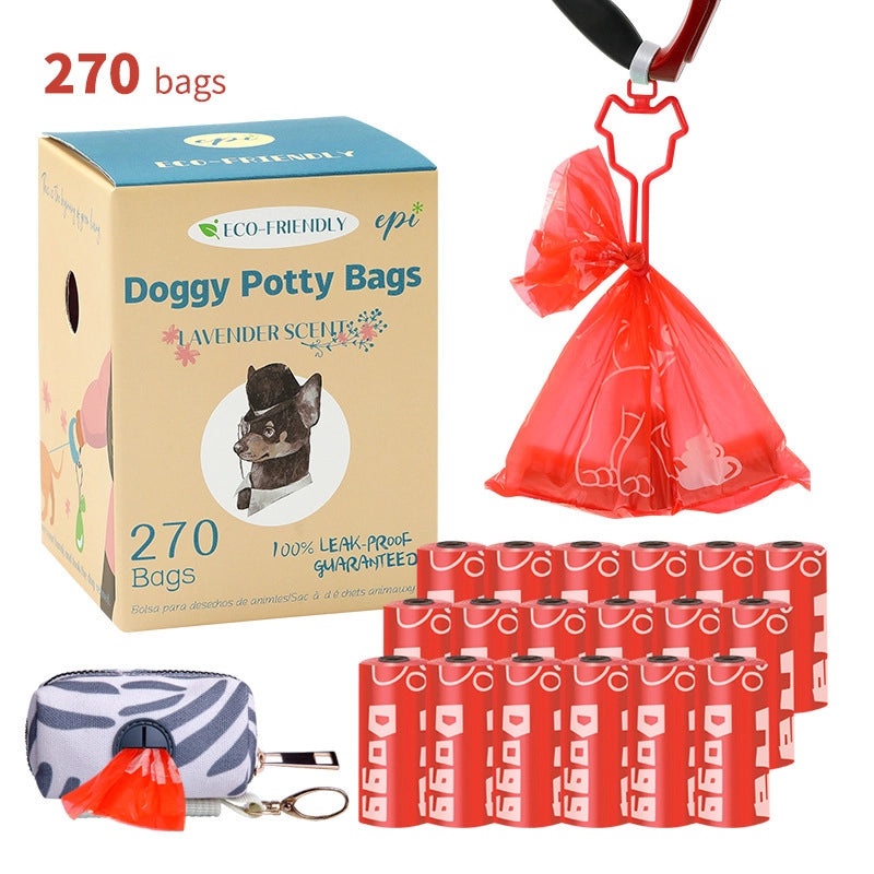 Eco-Friendly Thickened Dog Poop Bags Biodegradable Pet Waste Disposal | Pet Supplies