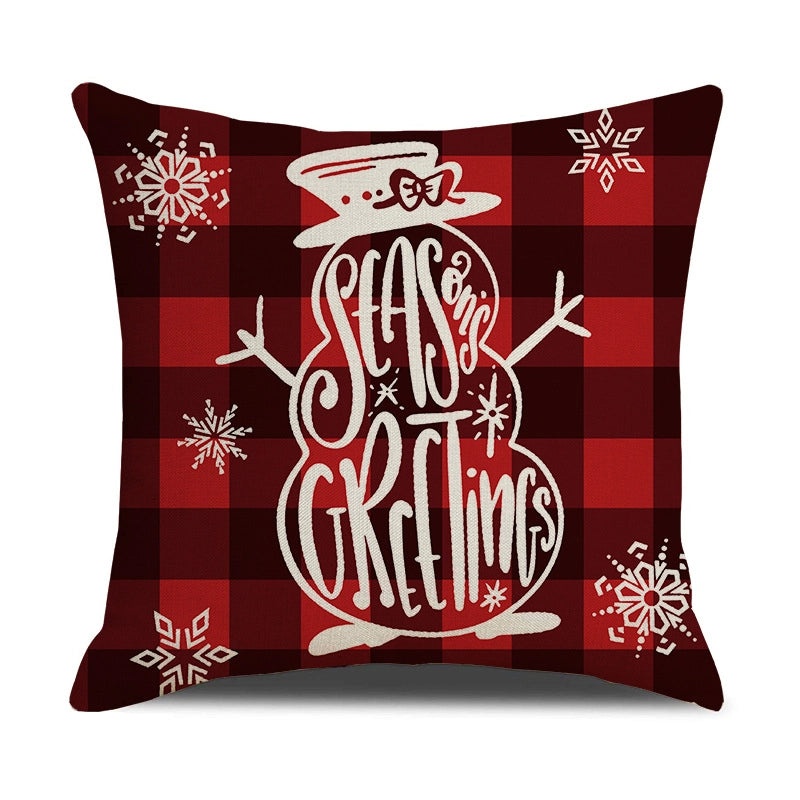 Stylish Elk Print Polyester Pillow Covers | Home Decor Pillows