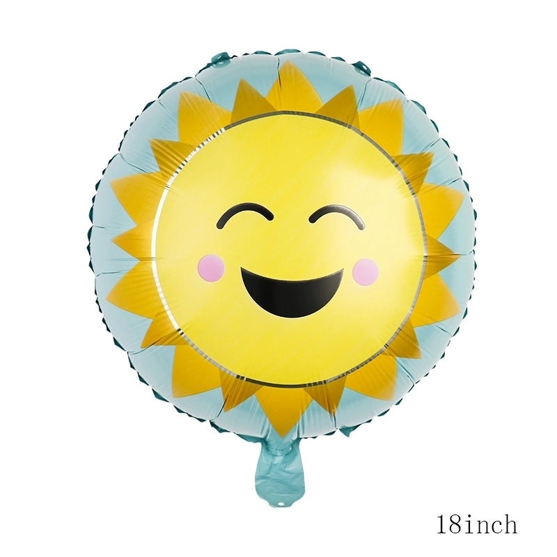 Birthday Rose and Daisy Flower Aluminum Foil Balloon for Party Decorations|Party Supplies Balloons