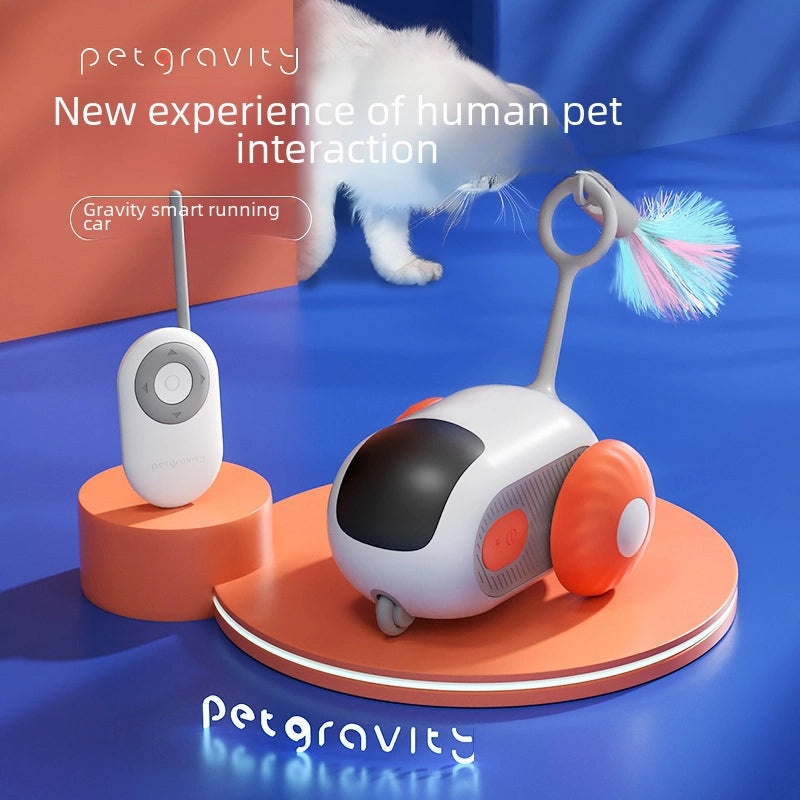 Pet Gravity Smart Remote Control Electric Cat Toy Mouse Interactive Self-Play Fun Stick | Pet Toys & Accessories