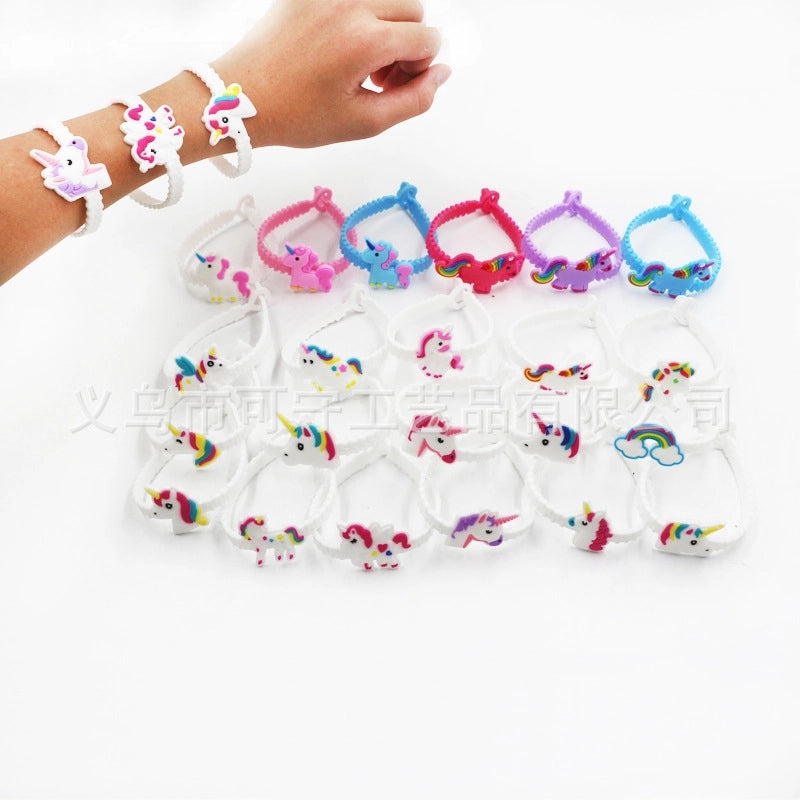 Cute Cartoon Geometric Plastic Epoxy Bracelets for Girls and Kids | Kids Jewelry