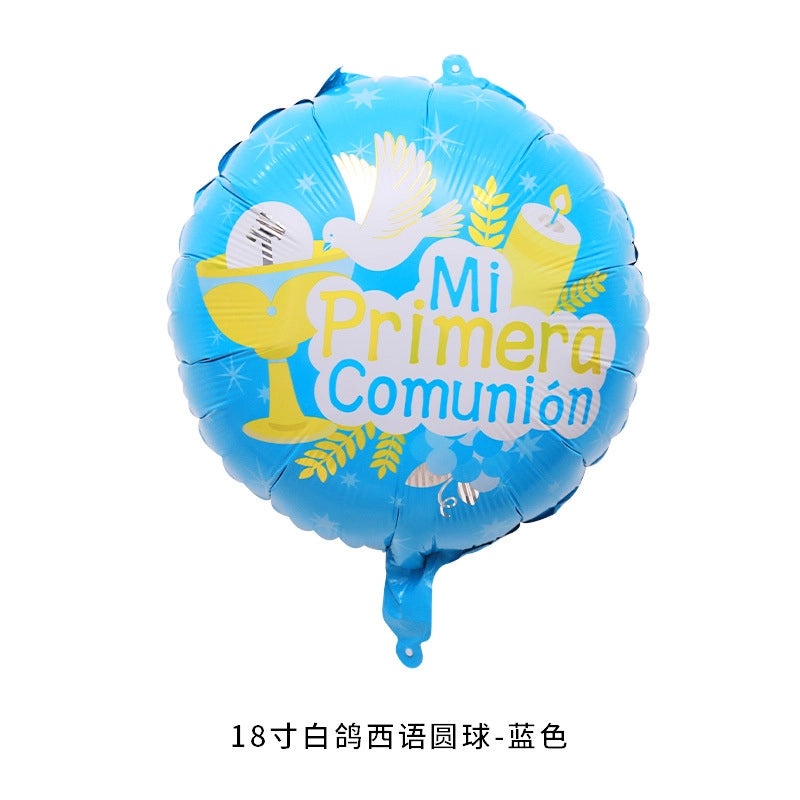 Geometric Aluminum Foil Party Balloons for Washing Etiquette Celebration|Party Decorations