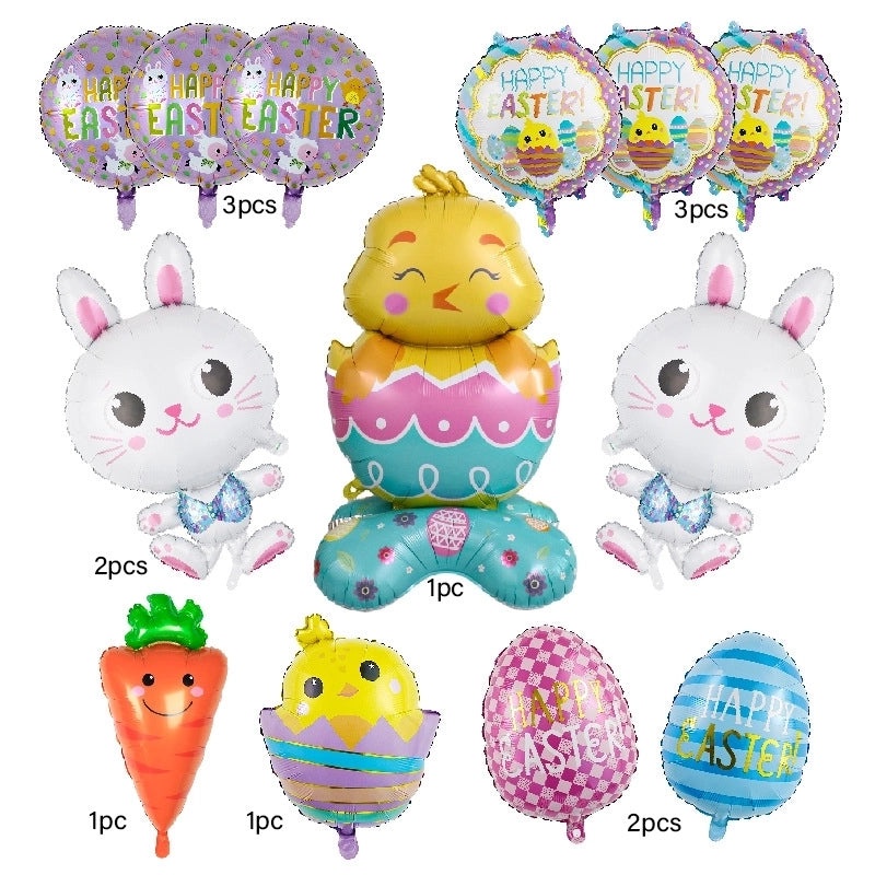 Easter Bunny Foil Balloon Decoration 1 Piece|Party Supplies Balloons