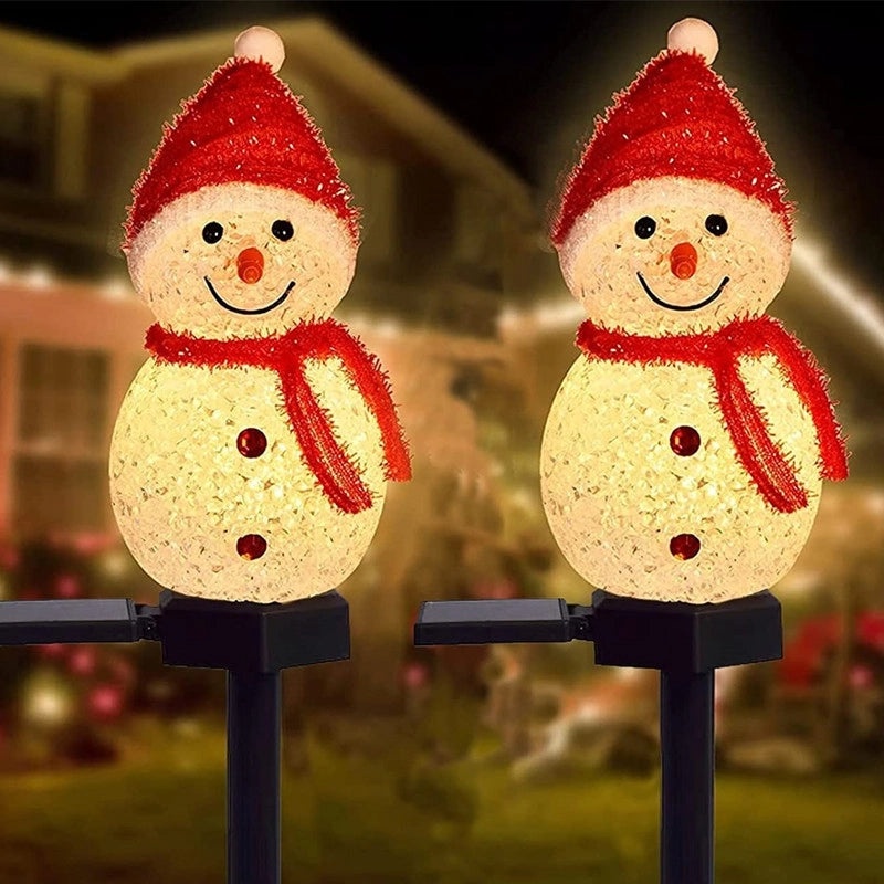 Festive Snowman String Lights for Christmas Parties | Holiday Decorations